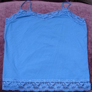 New Aqua Lace Tank Top XL